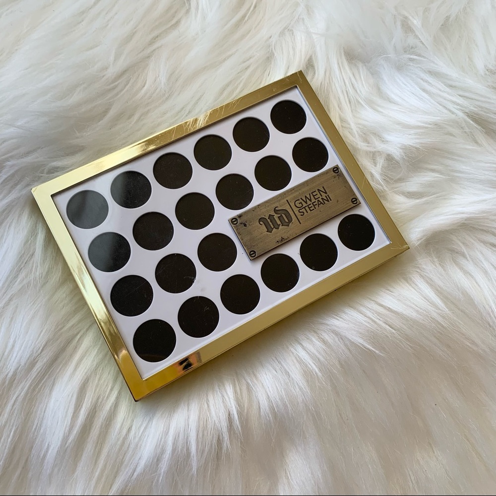 Used Urban decay Gwen Stefani eyeshadow palette
